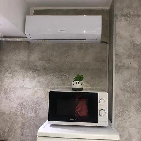 Adapted Kitchen In For Modest People At Great Location