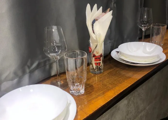 Adapted Kitchen In For Modest People At Great Location Apartament