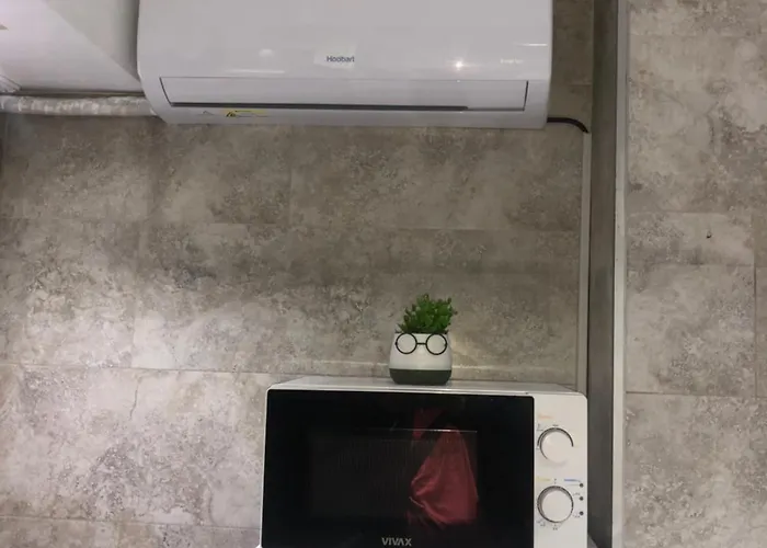 Adapted Kitchen In For Modest People At Great Location